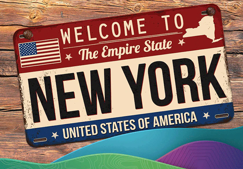 State Plate NY